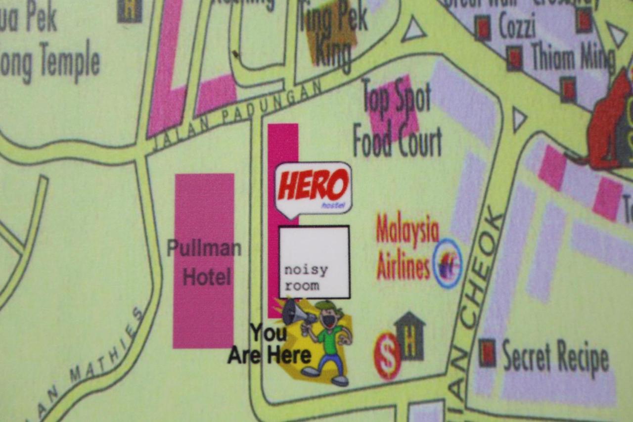 Hero Hostel Kuching Exteriör bild